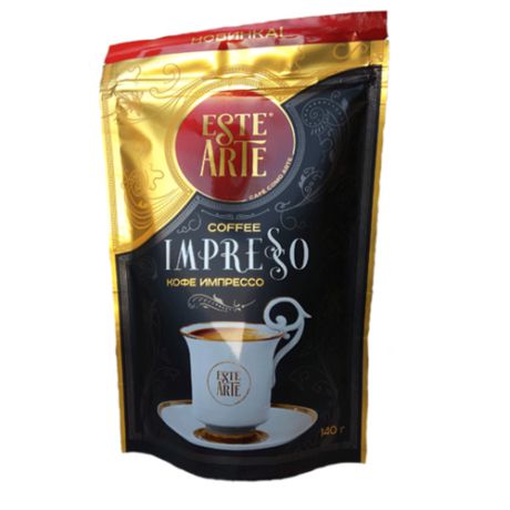 Кофе растворимый Este Arte Impresso, пакет, 140 г