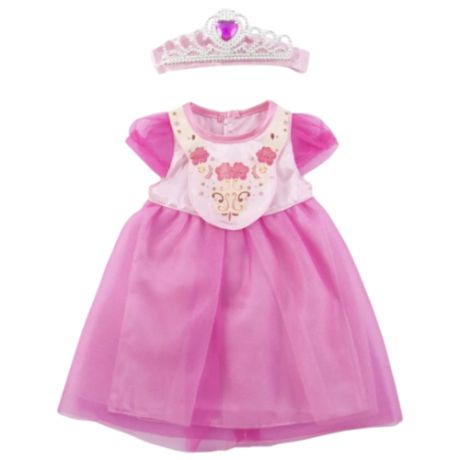 Junfa toys Платье с короной BLC18-D розовый