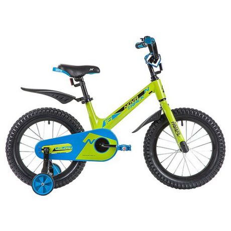 Детский велосипед Novatrack Blast 16 (2019) зеленый (требует финальной сборки)