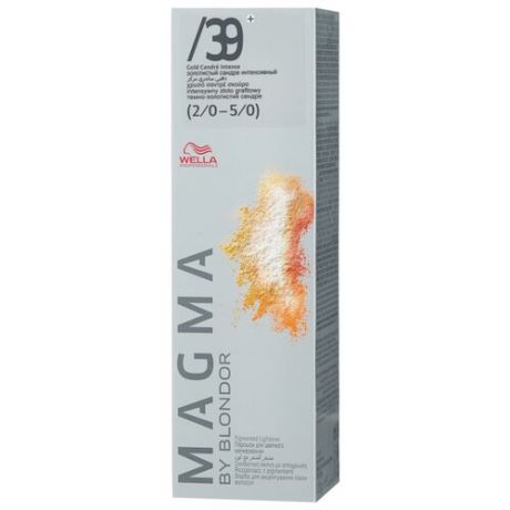 Wella Professionals Magma by Blondor Краска для волос, 39+ Темно-золотистый сандрэ