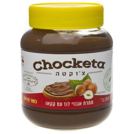 Chocketa Шоколадно-ореховая паста с фундуком (парве), 350 г