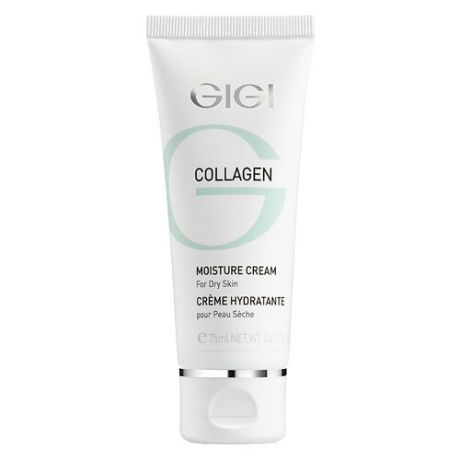 Gigi Collagen Elastin Moist Cream Крем для лица увлажняющий с коллагеном, 75 мл