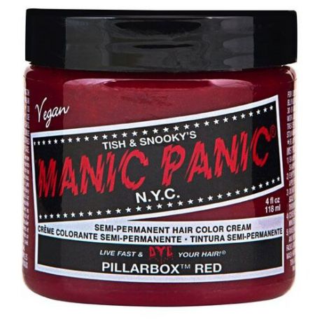 Крем Manic Panic High Voltage Pillarbox Red, красный оттенок, 118 мл
