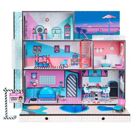MGA Entertainment L.O.L. Surprise House 555001, голубой/розовый