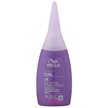 Wella Professionals CREATINE+ CURL лосьон для нормальных волос, от тонких до трудноподдающихся 75 мл