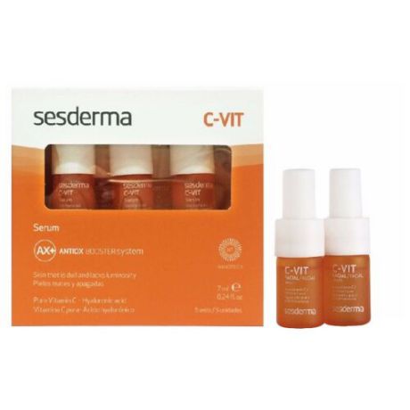 SesDerma C-Vit serum сыворотка реактивирующая, 7 мл (5 шт.)