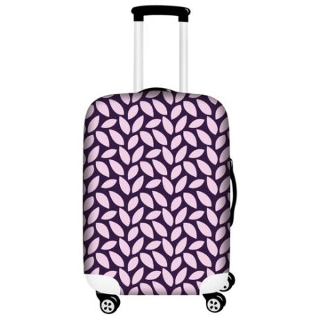 Чехол для чемодана Bergmann PerfectSolutions Фиолетовый листопад S, фиолетовый