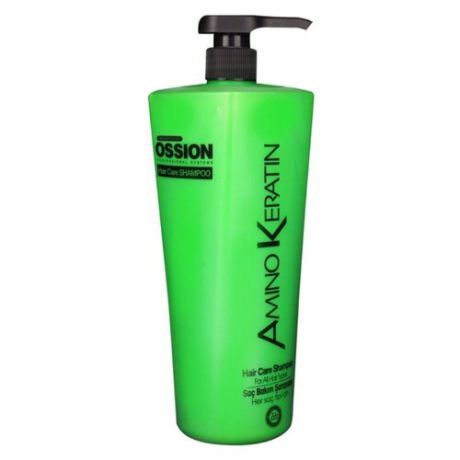 Morfose Ossion Amino Keratin шампунь для всех типов волос 800 мл с дозатором