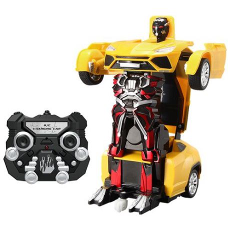 Робот-трансформер Jia Qi Troopers Pioneer желтый