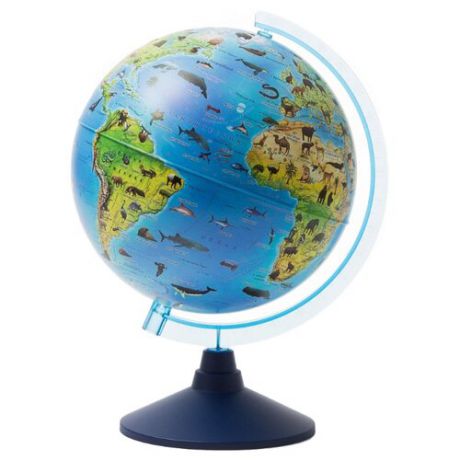 Глобус зоогеографический Globen Детский Классик Евро 250 мм (Ке012500269) синий