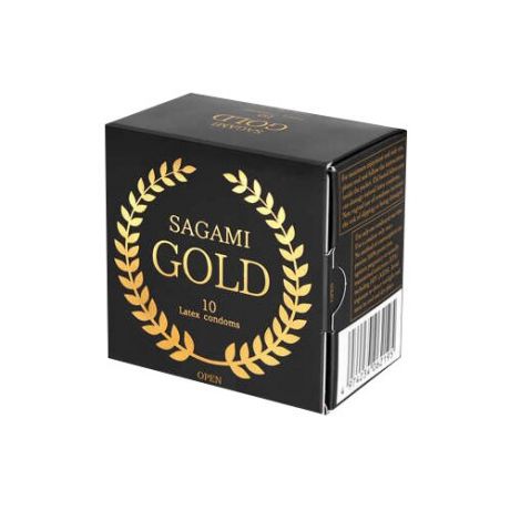 Презервативы Sagami Gold 10 шт.