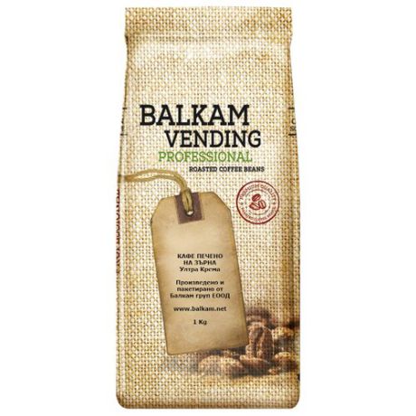 Кофе в зернах Balkam Ultra Crema, робуста, 1 кг
