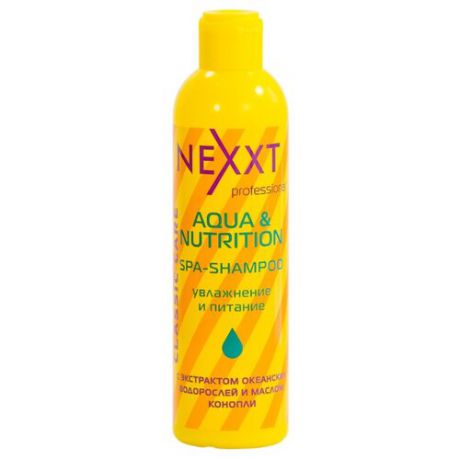 NEXXT Professional Classic Care Aqua & Nutrition спа-шампунь увлажнение и питание 250 мл