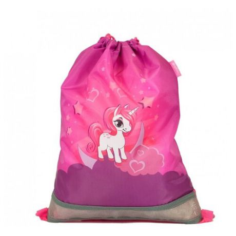 Mag Taller Мешок для обуви Unicorn (31216-45) розовый / фиолетовый