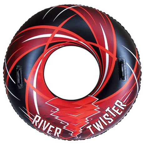 Круг Bestway River Twister 36107 107x107 см черный/красный
