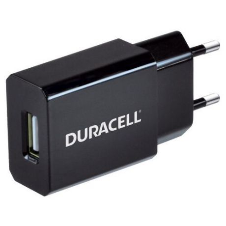 Сетевая зарядка Duracell DRACUSB3 черный