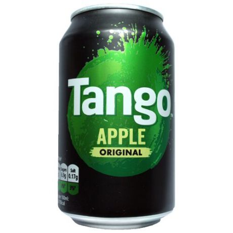 Газированный напиток Tango Apple, 0.33 л