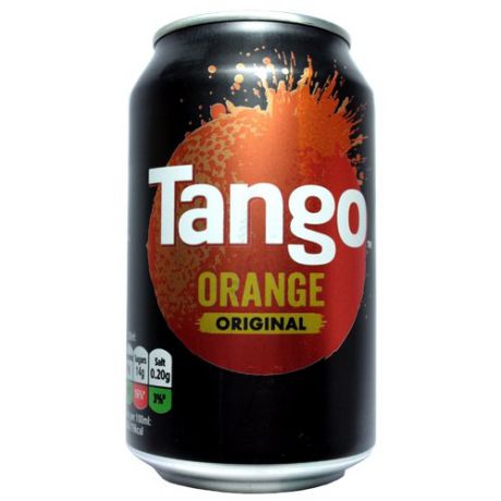 Газированный напиток Tango Orange, 0.33 л