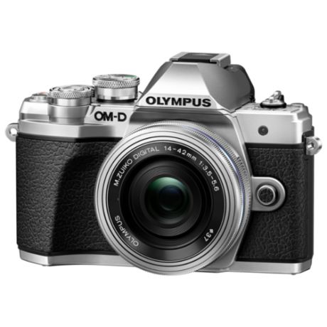 Фотоаппарат Olympus OM-D E-M10 Mark III Kit серебристый M.Zuiko Digital ED 14‑42mm F3.5‑5.6 EZ Pancake