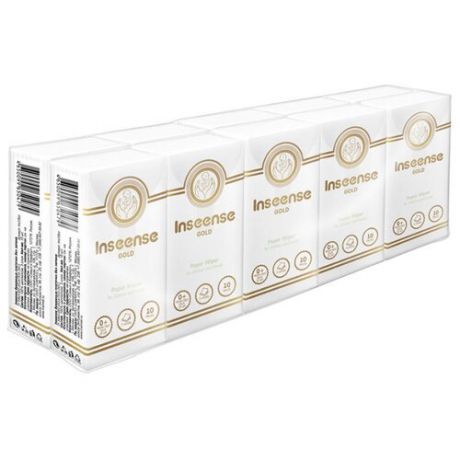 Платочки Inseense Gold Paper Wiper 9.8 x 4.8 100 шт.