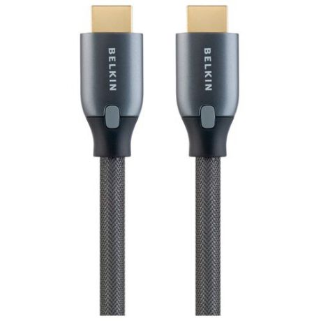 Кабель Belkin ProHD 2000 High-Speed HDMI Cable with Ethernet 1 м серый