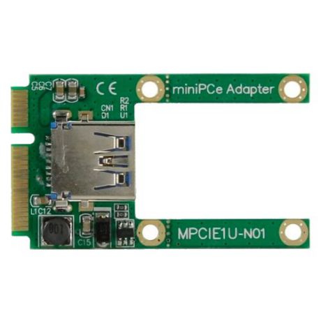 USB 3.1 Gen1 контроллер ESPADA MEUU зеленая