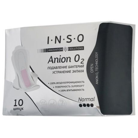 Inso прокладки Anion O2 Normal 10 шт.
