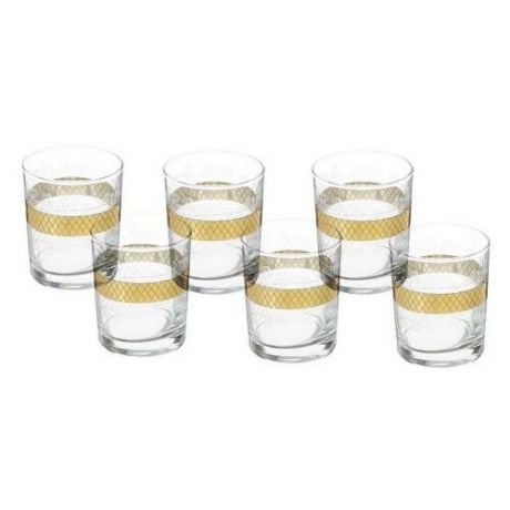 ГУСЬ-ХРУСТАЛЬНЫЙ Набор стаканов для виски Винтаж EAV25-405, 6 шт., 250 мл прозрачный