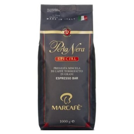 Кофе в зернах Marcafe Perla Nero Special, арабика/робуста, 1 кг
