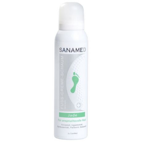 SanaMed Крем-пенка для ног Jade 150 мл бутылка