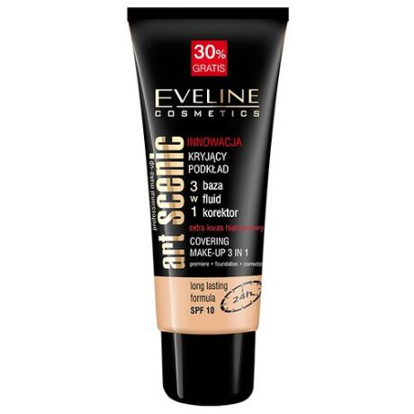 Eveline Cosmetics Тональный крем Art Scenic Professional Make Up, 30 мл, оттенок: слоновая кость