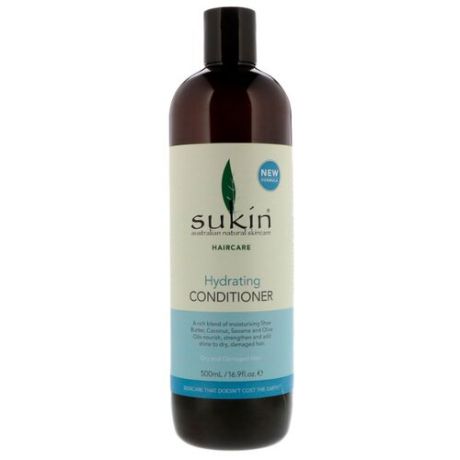 Sukin кондиционер Hydrating, 500 мл
