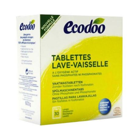 Ecodoo таблетки для посудомоечной машины 30 шт.