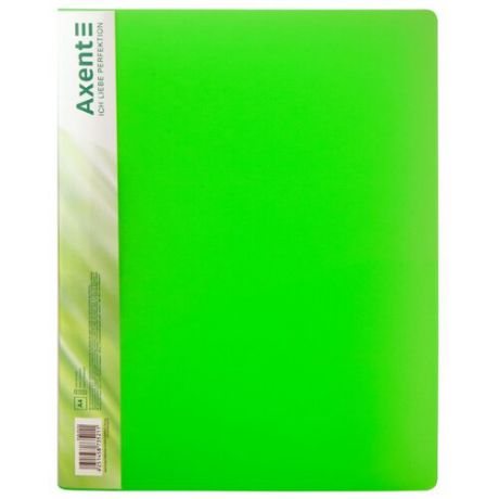 Axent Папка с прижимом 1301-A А4 прозрачный зеленый