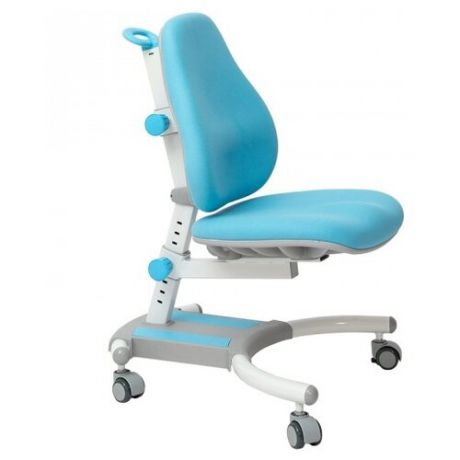 Компьютерное кресло RIFFORMA Comfort-33 с чехлом детское, обивка: текстиль, цвет: голубой