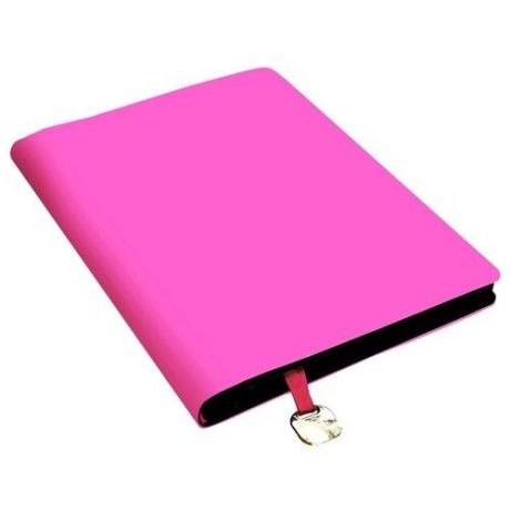 Ежедневник Listoff In Colour недатированный, искусственная кожа, А5, 136 листов, розовый