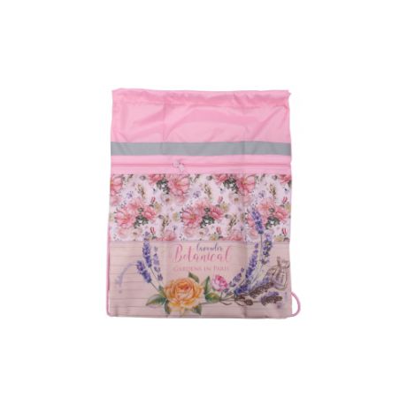 Prof-Press мешок для обуви Нежные цветы (МО-2067 ) розовый