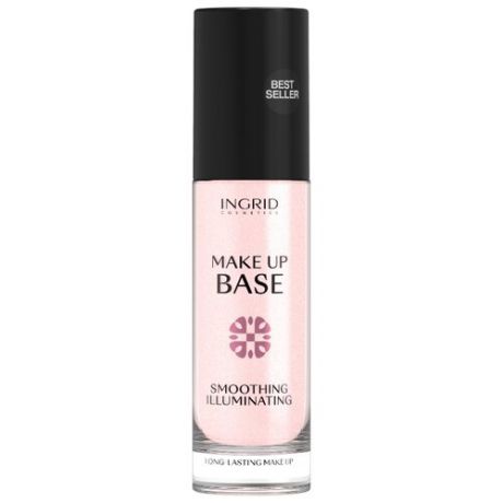 Ingrid Cosmetics база под макияж осветляющая Makeup Base Smoothing Illuminating 30 мл розовая
