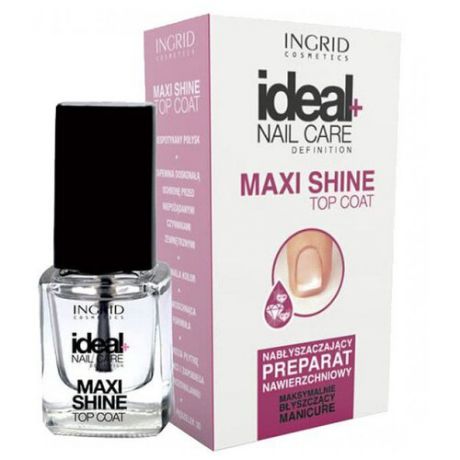 Верхнее покрытие Ingrid Cosmetics Maxi Shine Top Coat 7 мл прозрачный