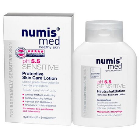 Лосьон для тела Numis med защитный рН 5.5 Sensitive, бутылка, 200 мл