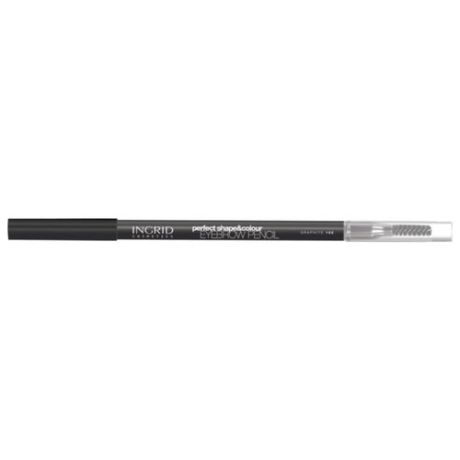 Ingrid Cosmetics карандаш Perfect shape & colour, оттенок 102 graphite