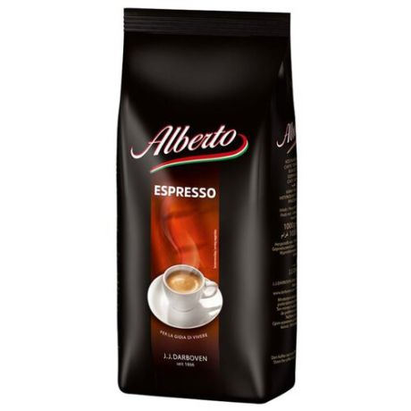 Кофе в зернах Darboven Alberto Espresso, арабика, 1 кг