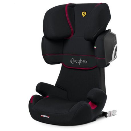 Автокресло группа 2/3 (15-36 кг) Cybex Solution X2-Fix (for Scuderia Ferrari), victory black