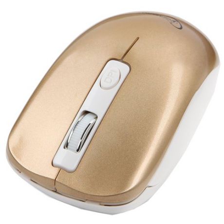 Мышь Gembird MUSW-400-G Gold USB золотистый
