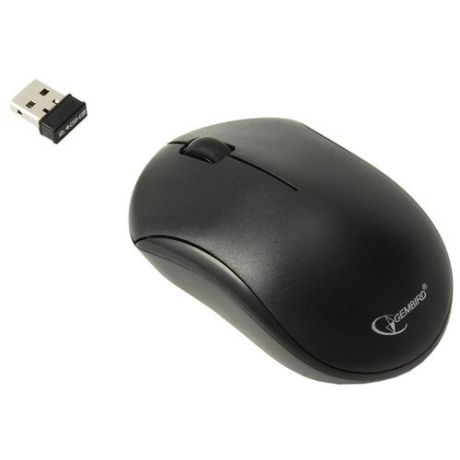 Мышь Gembird MUSW-205 Black USB черный