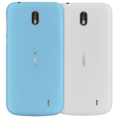 Задняя панель Nokia Xpress-on для Nokia 1 лазурный/серый