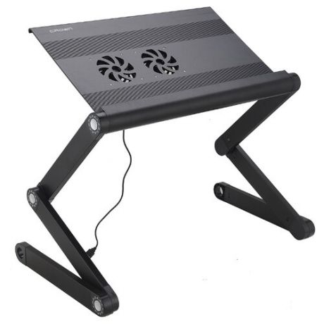 Стол для ноутбука CROWN MICRO CMLS-100, черный