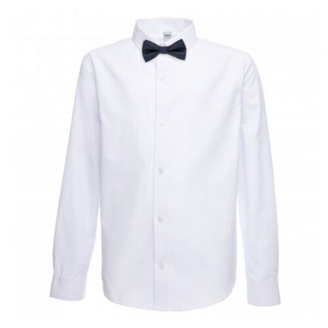 Рубашка playToday размер 164, белый