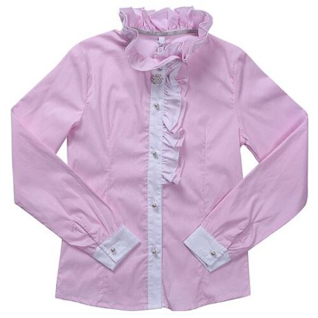 Блузка Luminoso размер 140, бледно-розовый