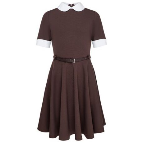 Платье Смена размер 170/88, коричневый